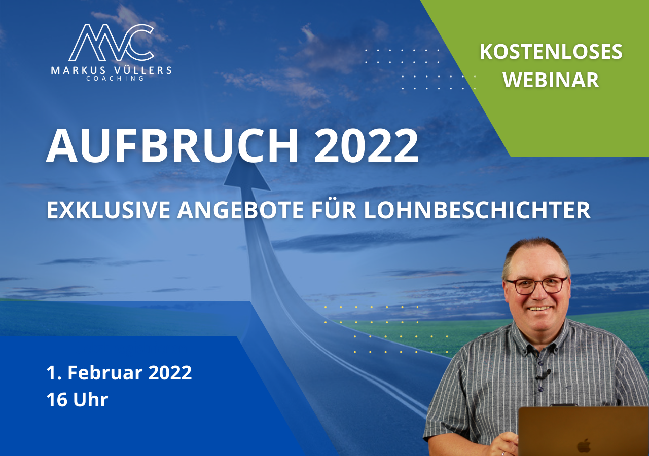 Live-Webinar <br>Aufbruch 2022