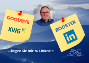 Goodbye Xing Booster LinkedIn